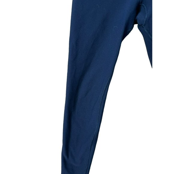 North Face Women's Navy Blue Base Layer  Pants Size Small Fleece Lined Hiking - Picture 2 of 5